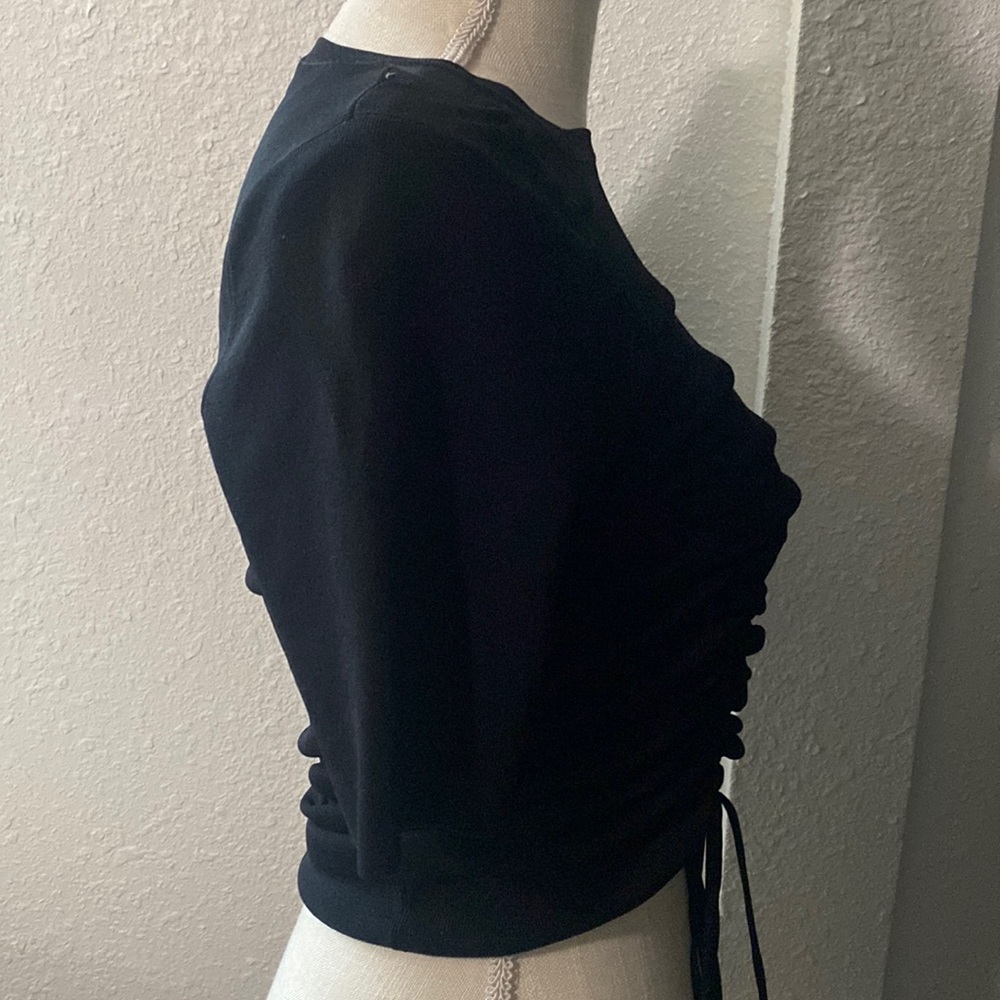 Zara Cinched Drawstring Top - Picture 6 of 10